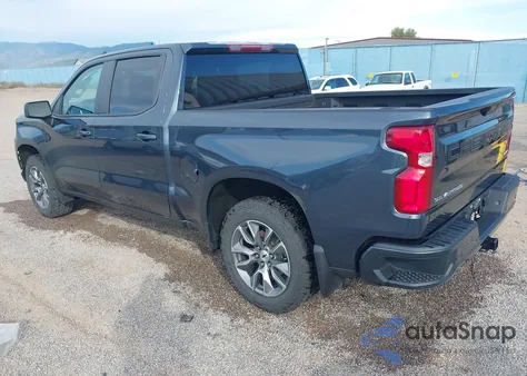 2022 Chevrolet Silverado Ltd K1500 Rst из США, поврежденный, VIN 1GCUYEED1NZ217983